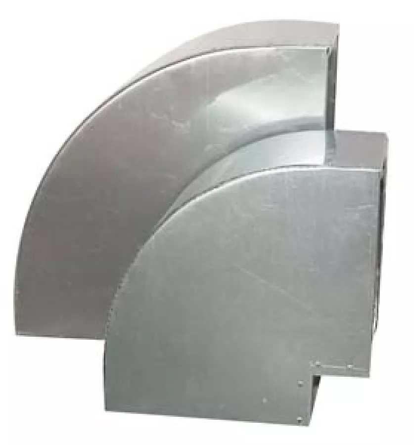 90° Kurve Viereckig 300