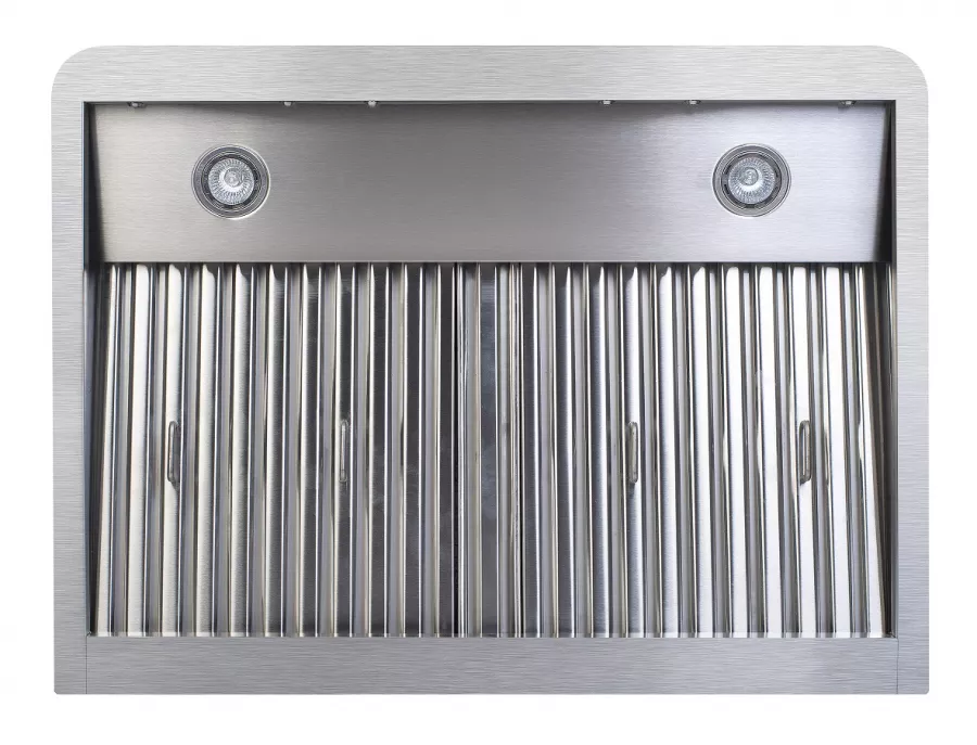 Wandhaube Edelstahl 900