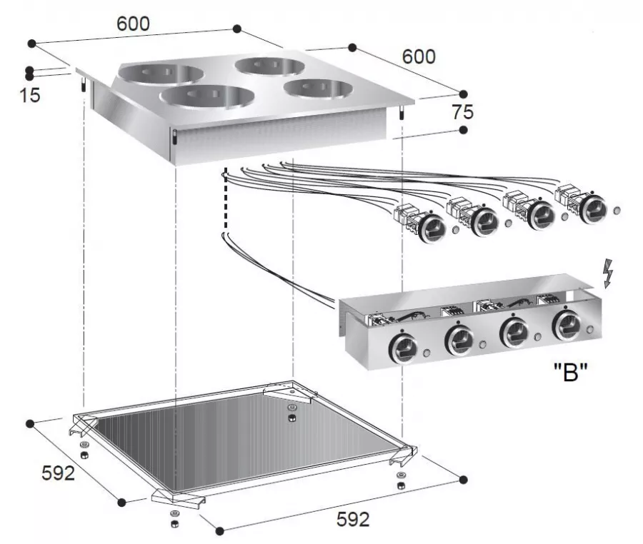 VierfachPower – Ihr 4-Platten Elektroherd VierfachPower – Ihr 4-Platten Elektroherd