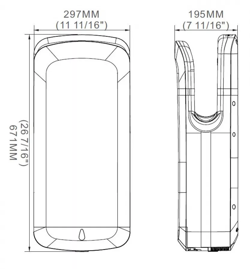 Händetrockner Hd-91