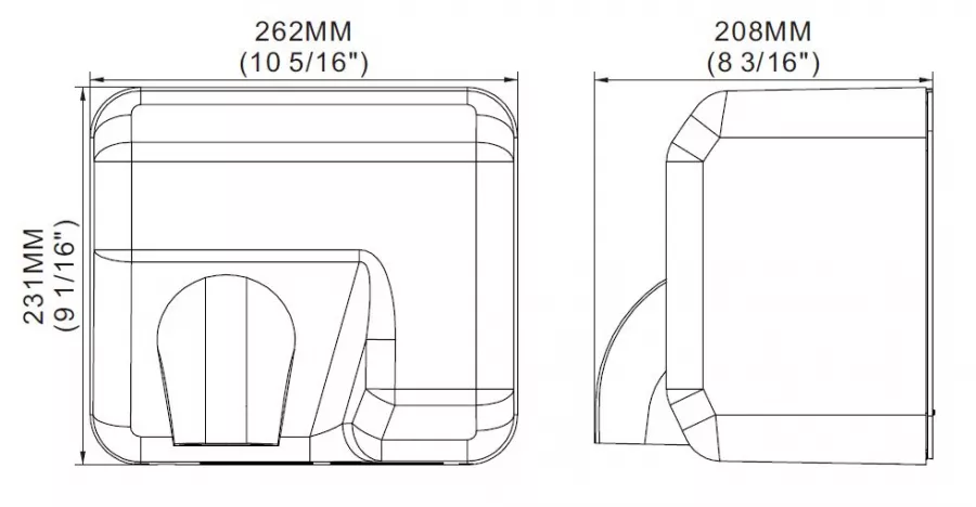 Händetrockner Hd-05
