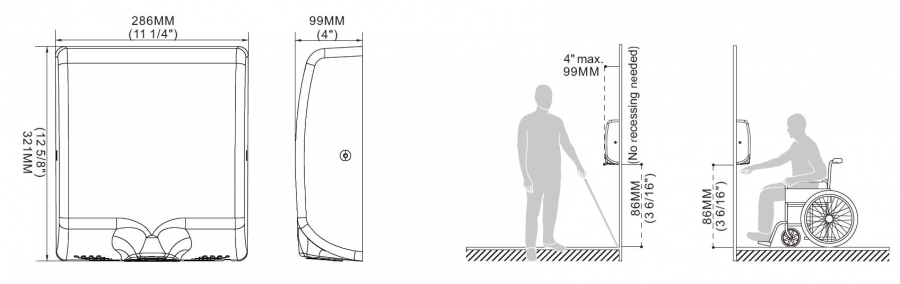 Händetrockner Hd-30
