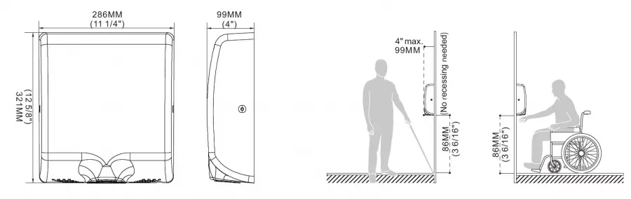 Händetrockner Hd-30