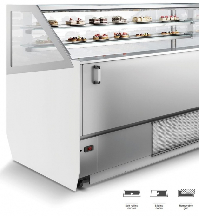 Speiseisvitrine Millenium 24 – 24x5 Ltr Eisvitrine