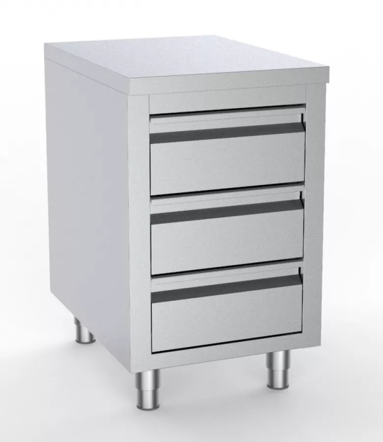 700 Arbeitstisch Mit 3 Schubladen 500