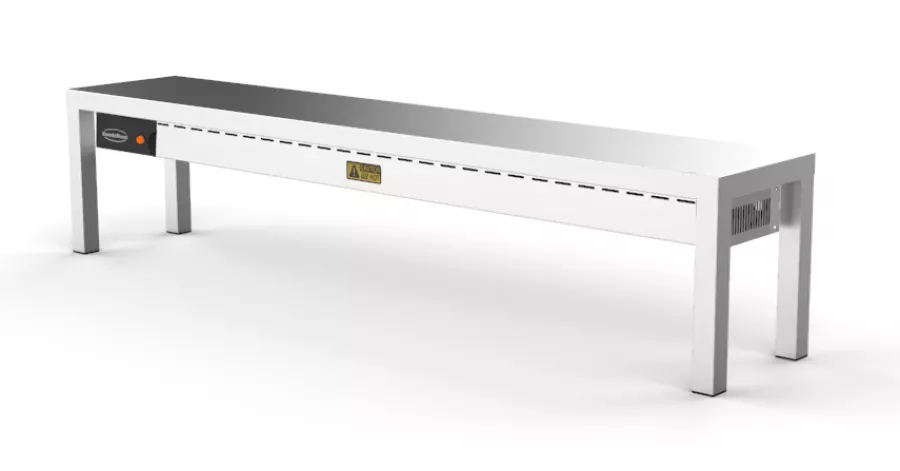 Aufsatzbord Keramisch beheizt 1-stufig 2000