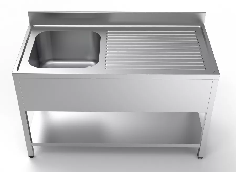 700 Spültisch Grundboden 1 Links 1400