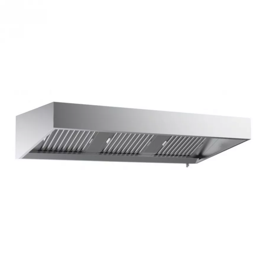 Wandhaube 2000 mm – Dunstabzugshaube mit 3 Filtern & Beleuchtung