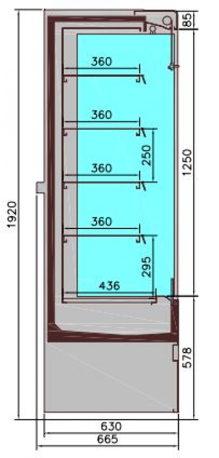 Wandkühlung Jamie 1.9 Wandkühlung Jamie 1.9