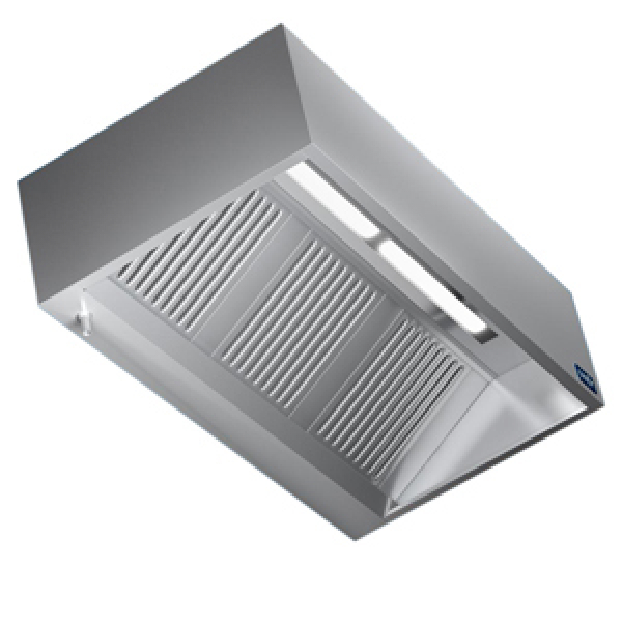 Wandhaube Dosenmodell - Combisteel - Gastrohot