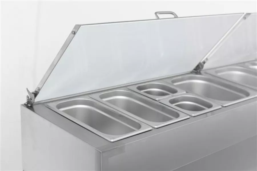 Saladette 3 Türen 8X1/3Gn Behälter