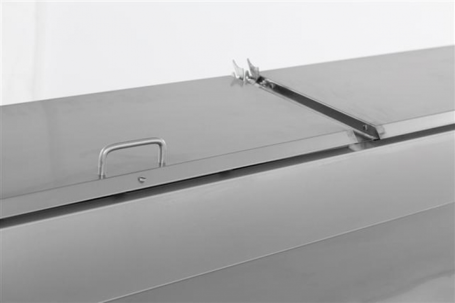 Combisteel 3-türiger GN Edelstahl Saladette 1795 mm