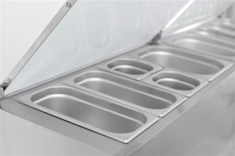 Saladette 3 Türen 8X1/3Gn Behälter