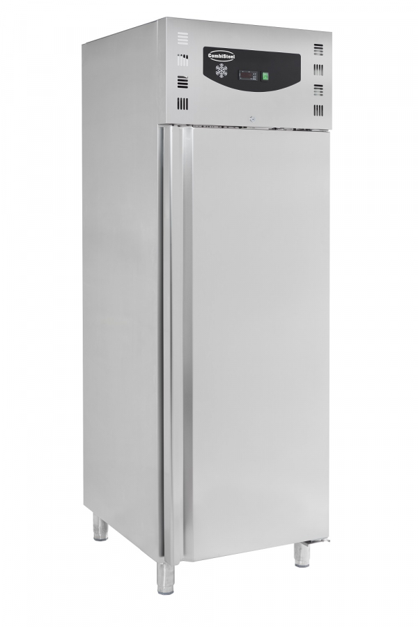 Edelstahl-Tiefkühlschrank 560 l – 1 Tür – Energieklasse B