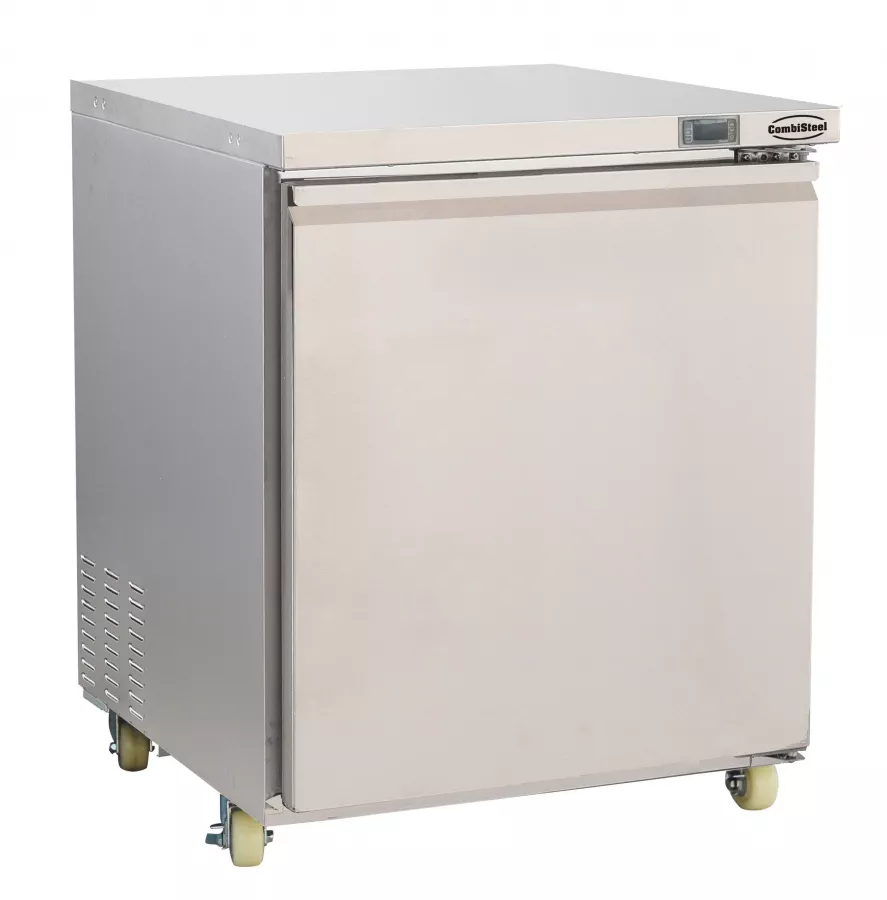 Kühl-/Tiefkühlschrank 1 Tür – 185 L, umschaltbar, Edelstahl Kühl-/Tiefkühlschrank 1 Tür – 185 L, umschaltbar, Edelstahl