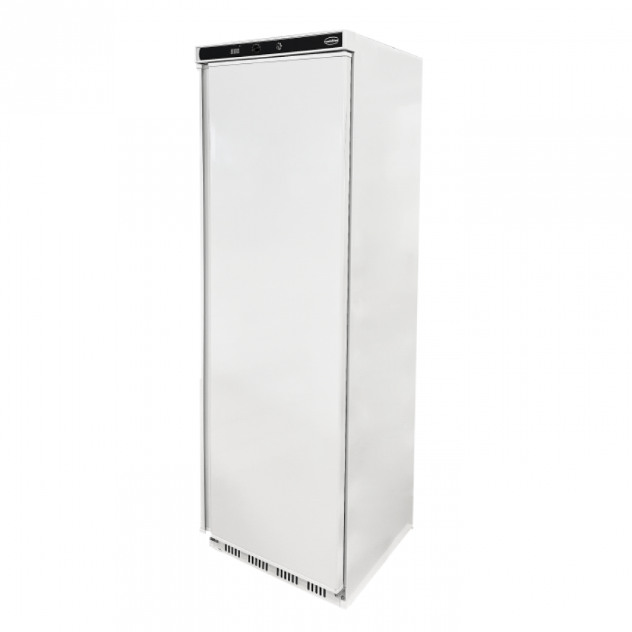 HF400 Tiefkühlschrank Weiß 340L für Gastronomie & Gewerbe