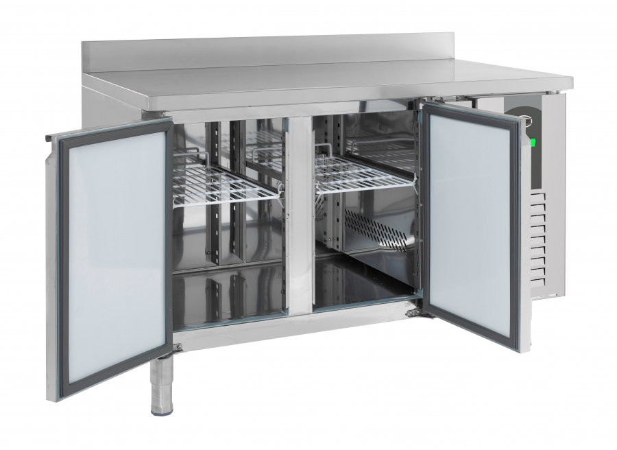 Kühltisch Aufkantung 3 Türen | 3x 1/1 GN | 1795x700x850 mm