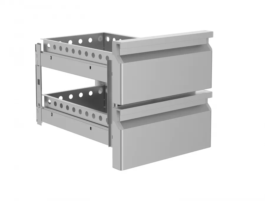 Cs 2 Schubladen Unit 600Mm.(H)