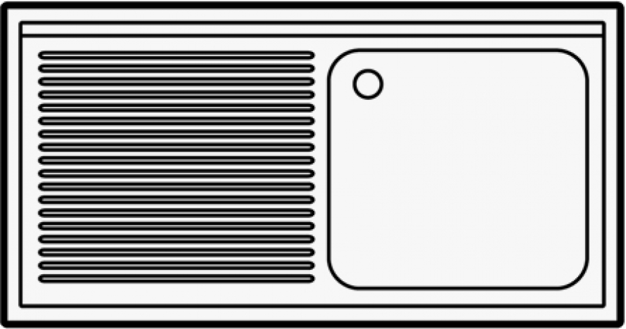 700 Spültisch Grundboden Demontabel 1 Rechts 1200 700 Spültisch Grundboden Demontabel 1 Rechts 1200