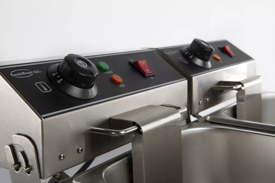 Elektro Tischfriteuse 2X6 L