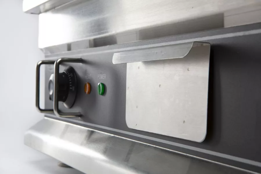 Elektro Grill Platte Chrom