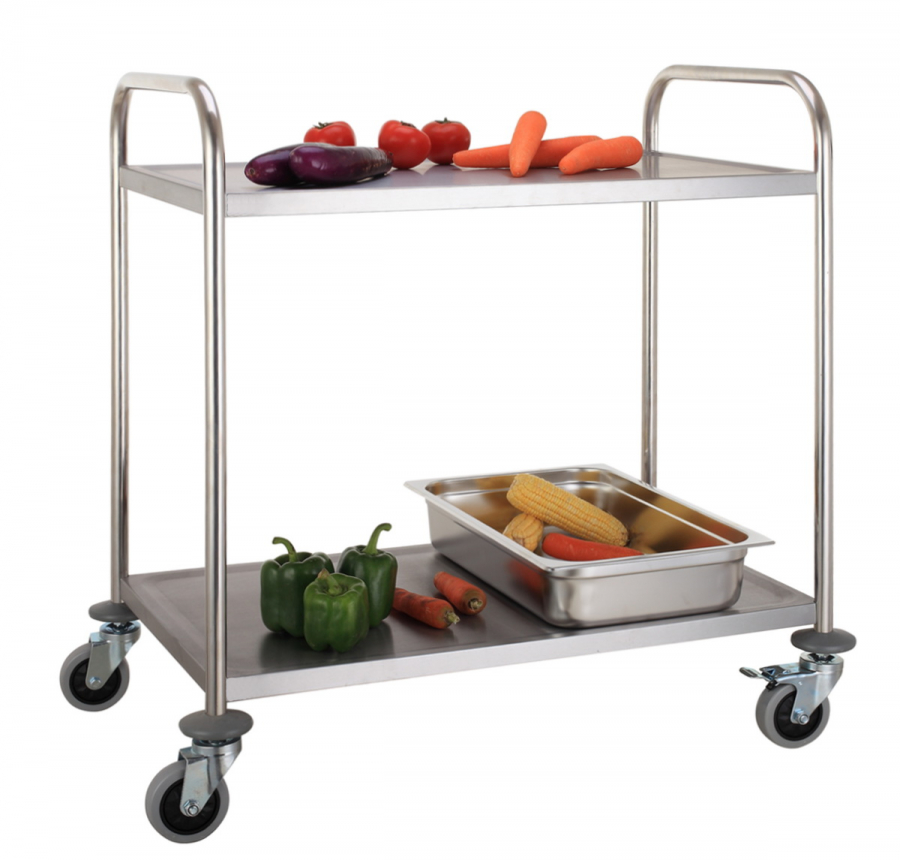 Verplaatsbare trolley 2-traps