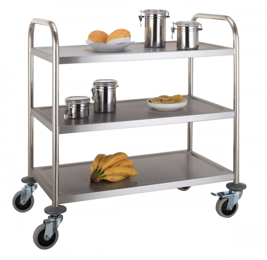 Demonteerbare trolley 3-traps
