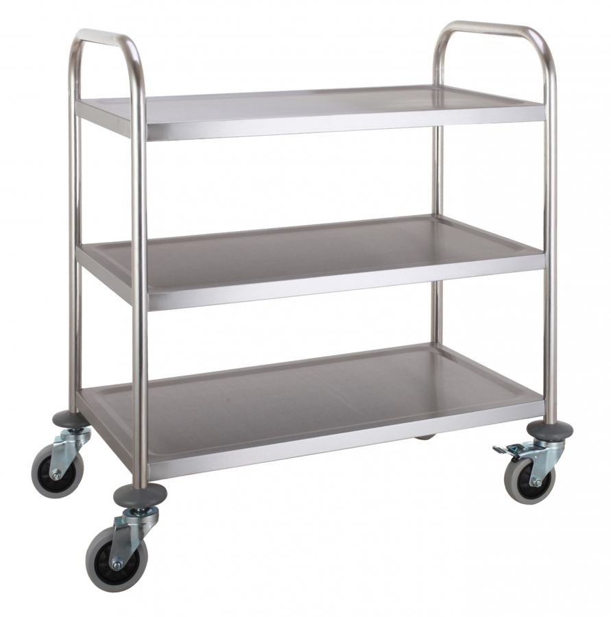 Demonteerbare trolley 3-traps