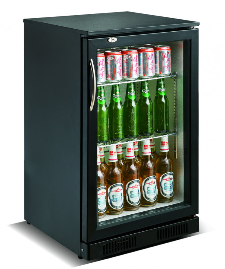 Minibar-Barkühlschrank Schwarz 1 Tür | 98 Liter Minibar-Barkühlschrank Schwarz 1 Tür | 98 Liter