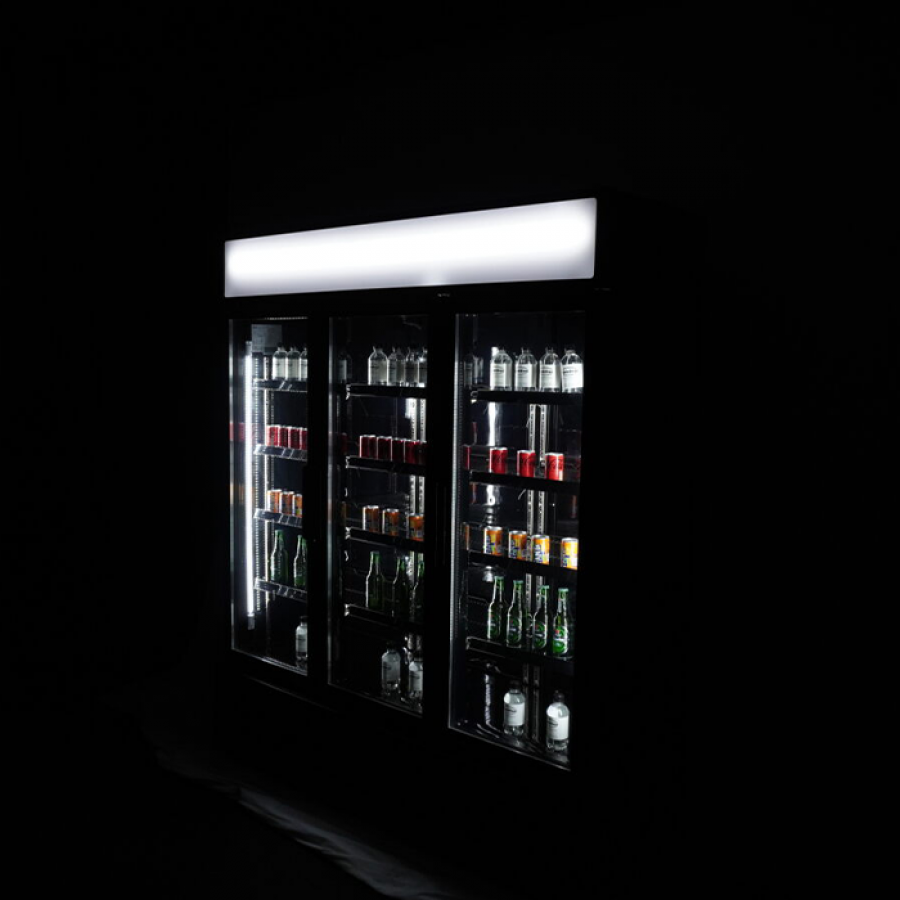 Kühlschrank 3 Glastüren - 1065 Liter