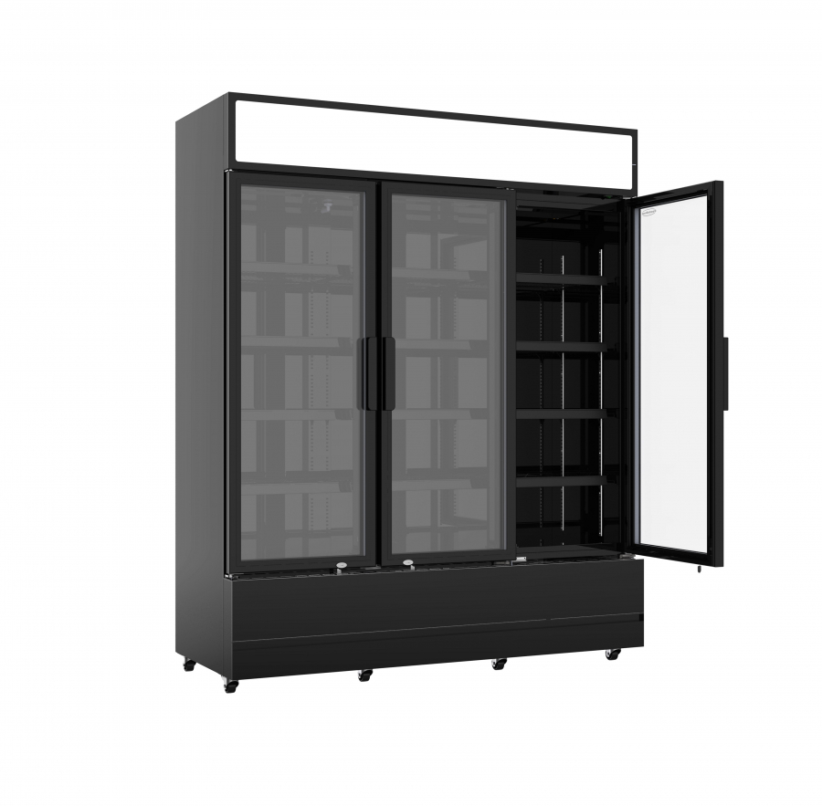Kühlschrank 3 Glastüren - 1065 Liter
