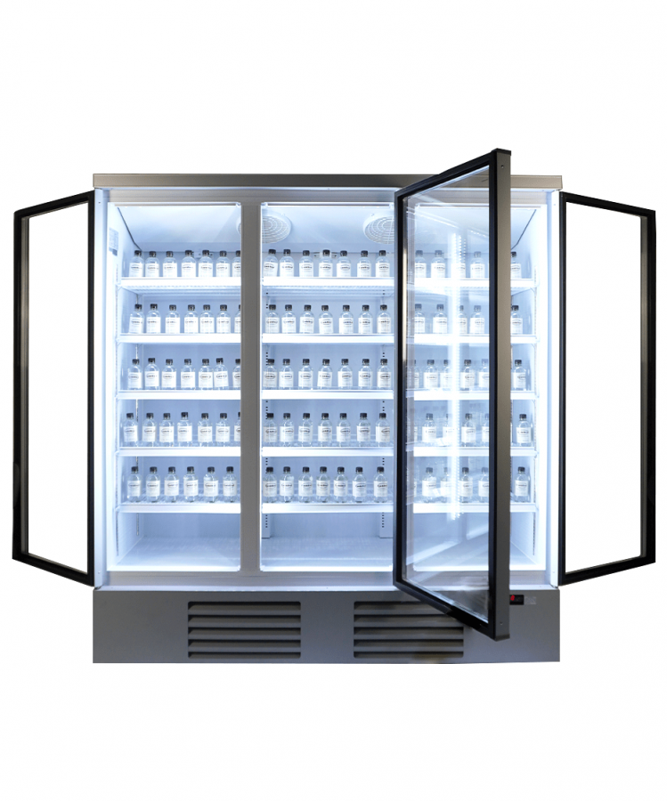 Kühlschrank 3 Glastüren Jde-1530R