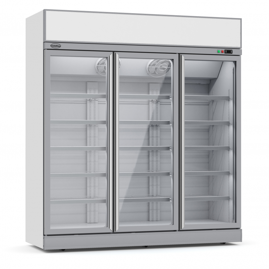 Kühlschrank mit 3 Glastüren INS-1530R - Gastrokühlschrank für die Gastronomie Kühlschrank mit 3 Glastüren INS-1530R - Gastrokühlschrank für die Gastronomie