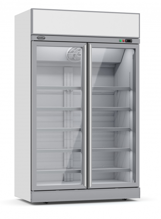 Diepvrieskast 2 glazen deuren Ins-1000F