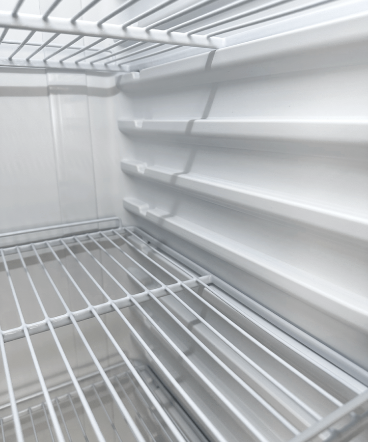 Glastürkühlschrank – 240 L, schwarz, LED, +1 bis +10 °C