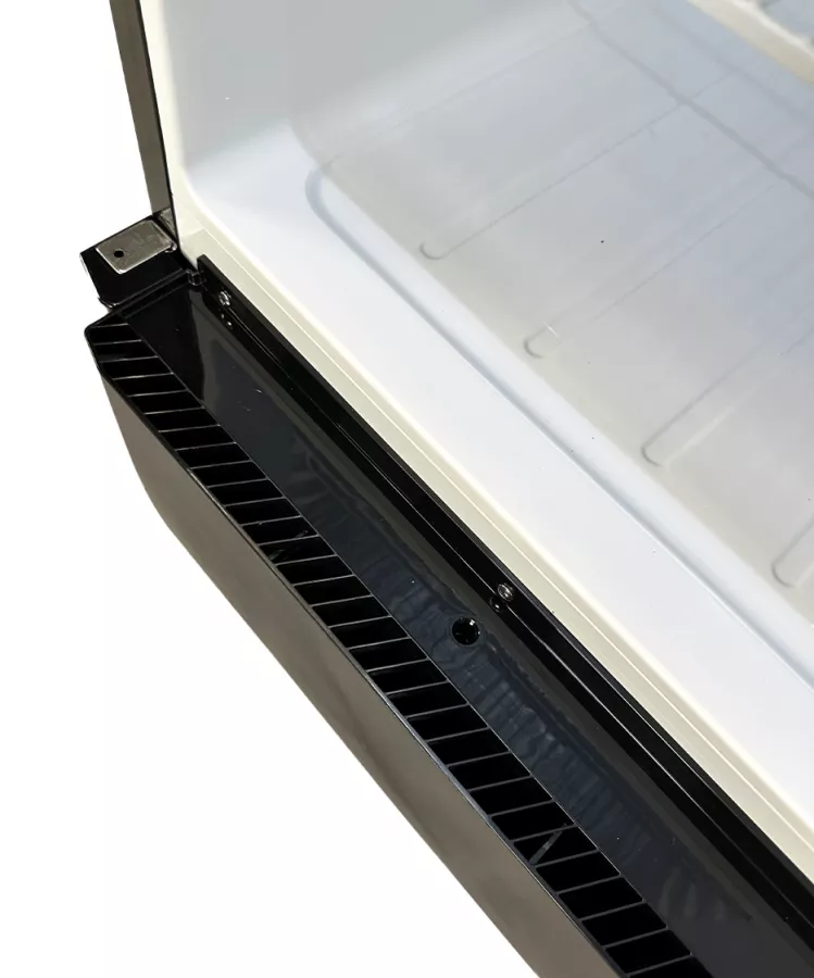 Glastürkühlschrank – 280 L schwarz, LED, +1 bis +10 °C Glastürkühlschrank – 280 L schwarz, LED, +1 bis +10 °C