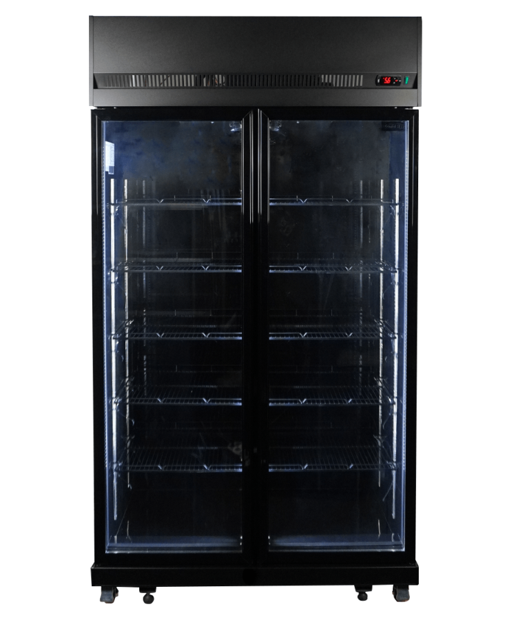 Glasdeur koelkast met 2 deuren – 770 l –