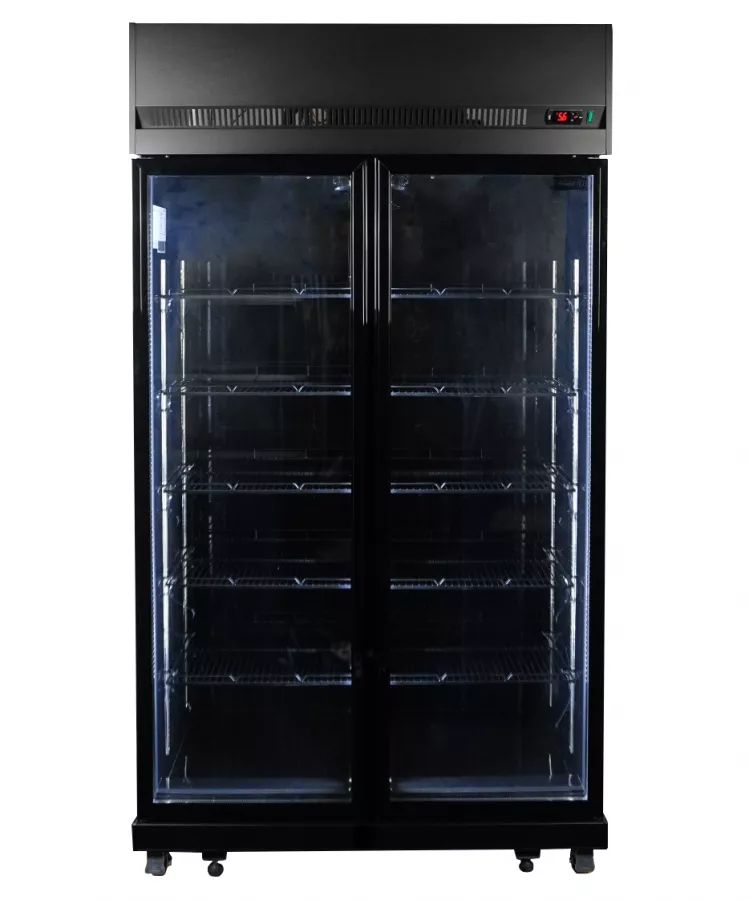 Glastürkühlschrank 2-türig – 770 l –