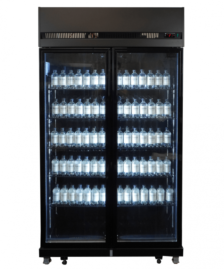 Glasdeur koelkast met 2 deuren – 770 l –