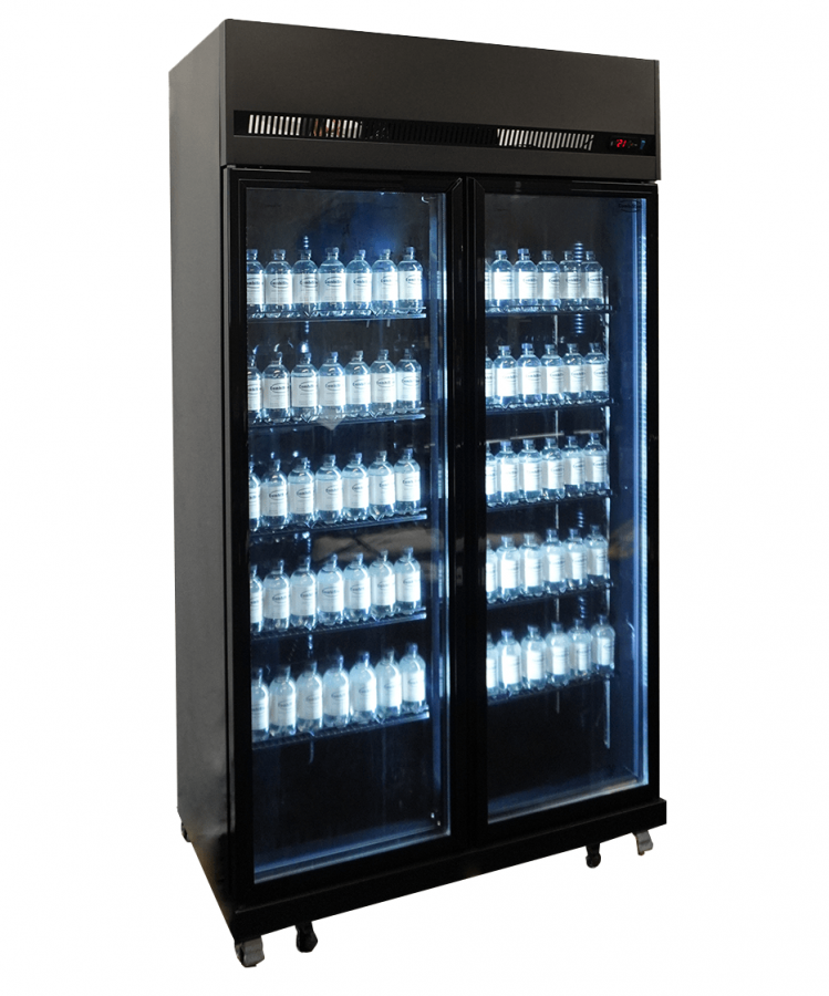 Glasdeur koelkast met 2 deuren – 770 l –