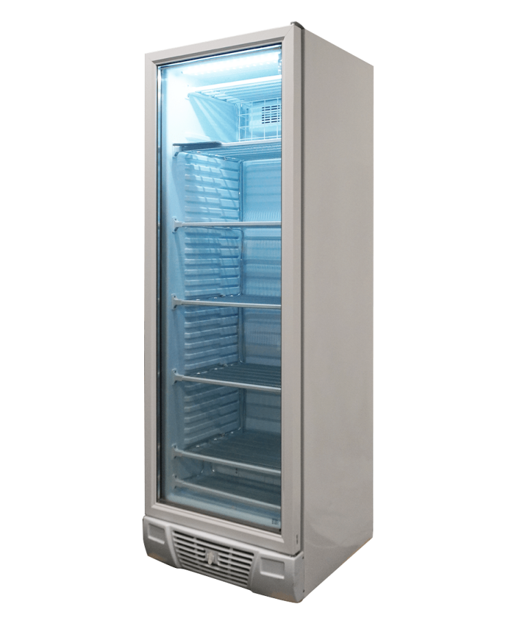 Diepvrieskast 1 glazen deur 382L | Vrijstaand | 640x670x1875 mm