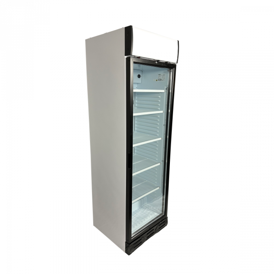 Kühlschrank 382 Liter mit Glastür