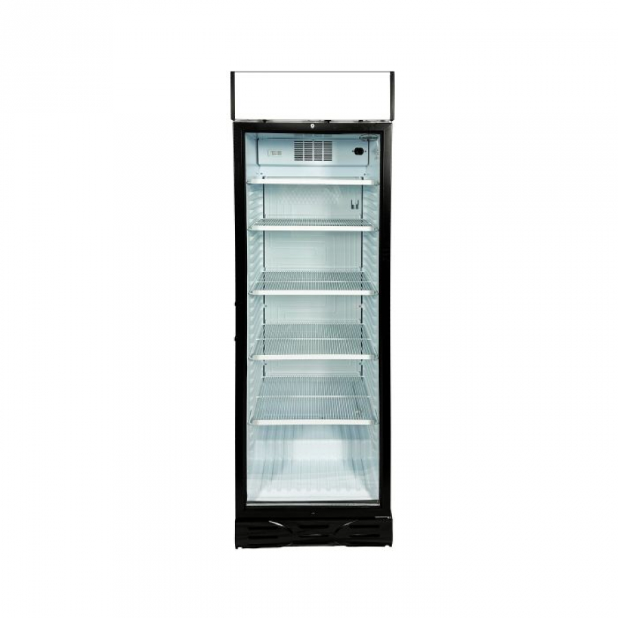 Kühlschrank 382 Liter mit Glastür