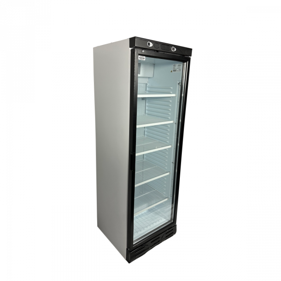 Kühlschrank 382 Liter mit Glastür