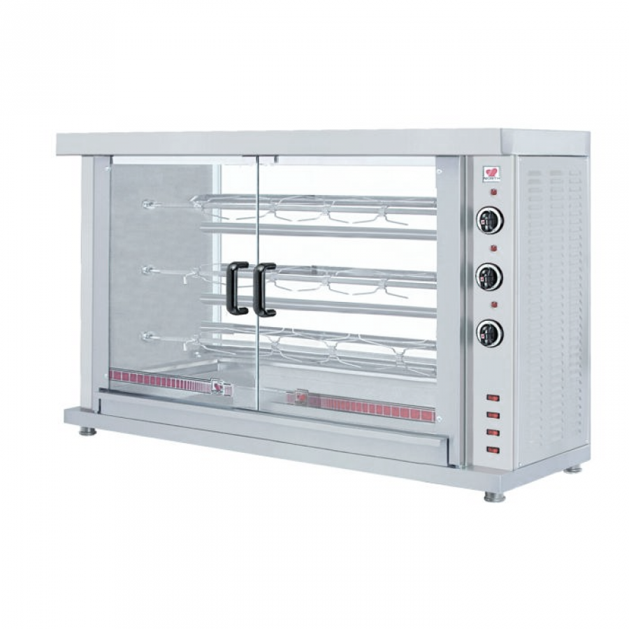 Hähnchengrill Elektro 3 Spießen