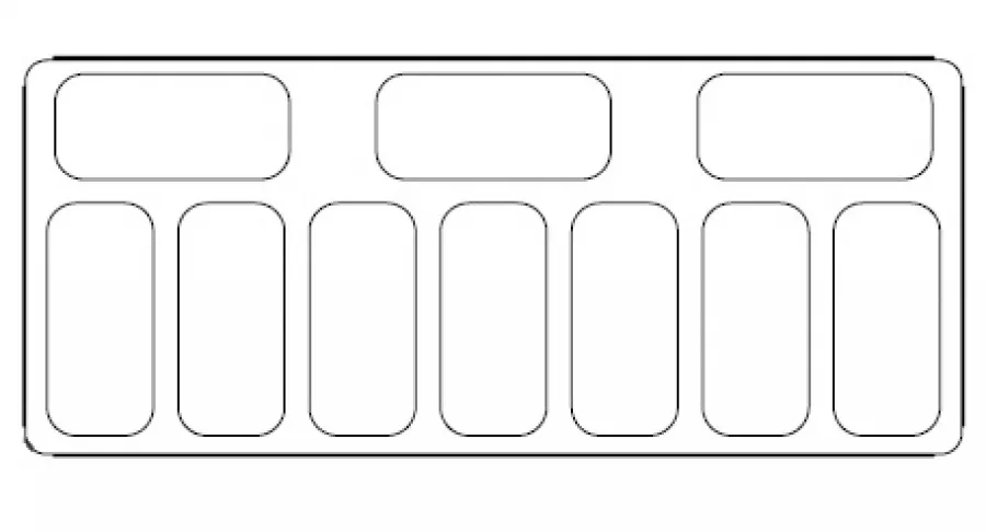 Speiseisvitrine Curacao 10X5 Ltr