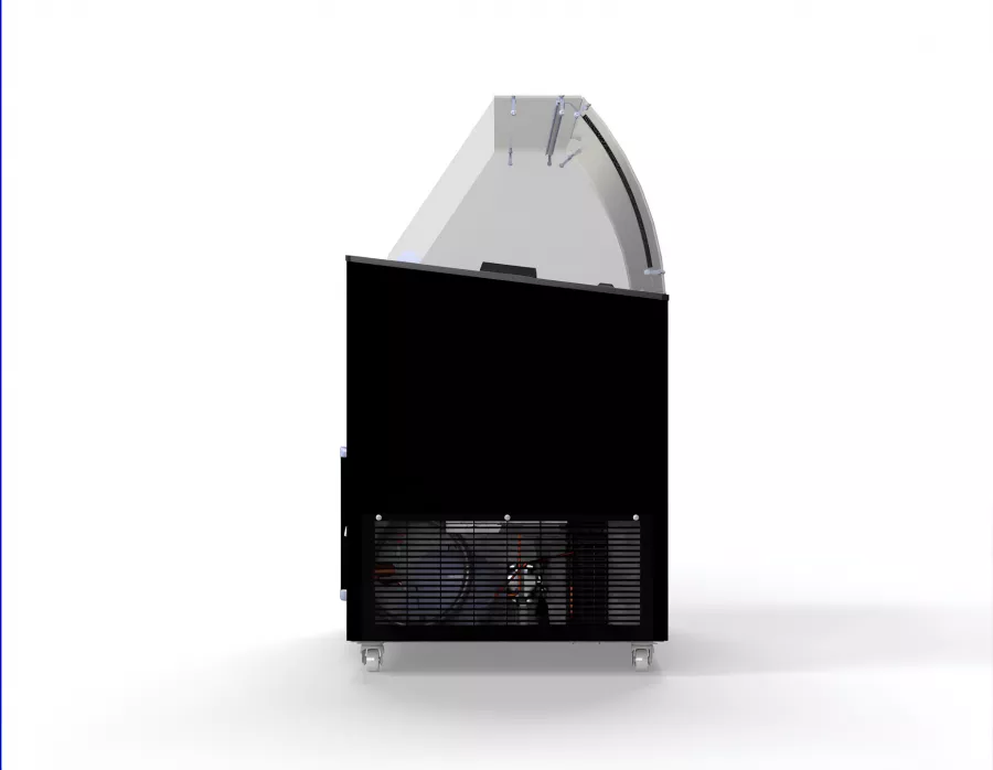 Speiseisvitrine Java Schwarz