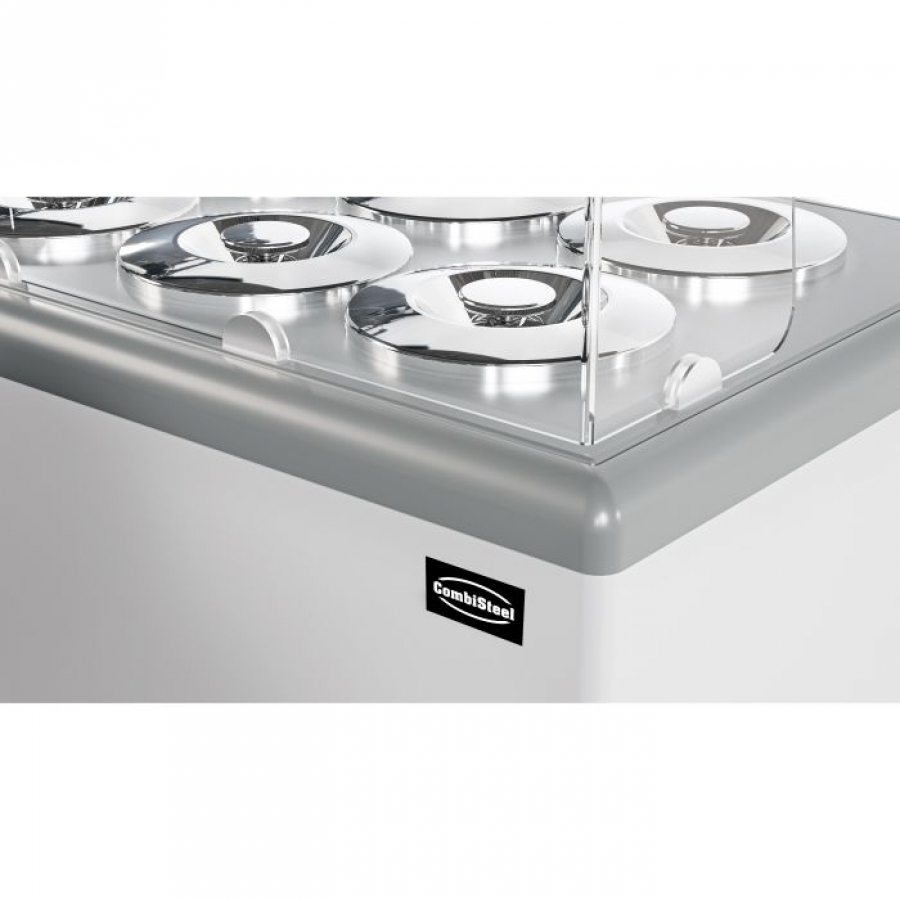 Speiseeisvitrine Zanzibar 6 – Professionelle Eisvitrine mit statischer Kühlung