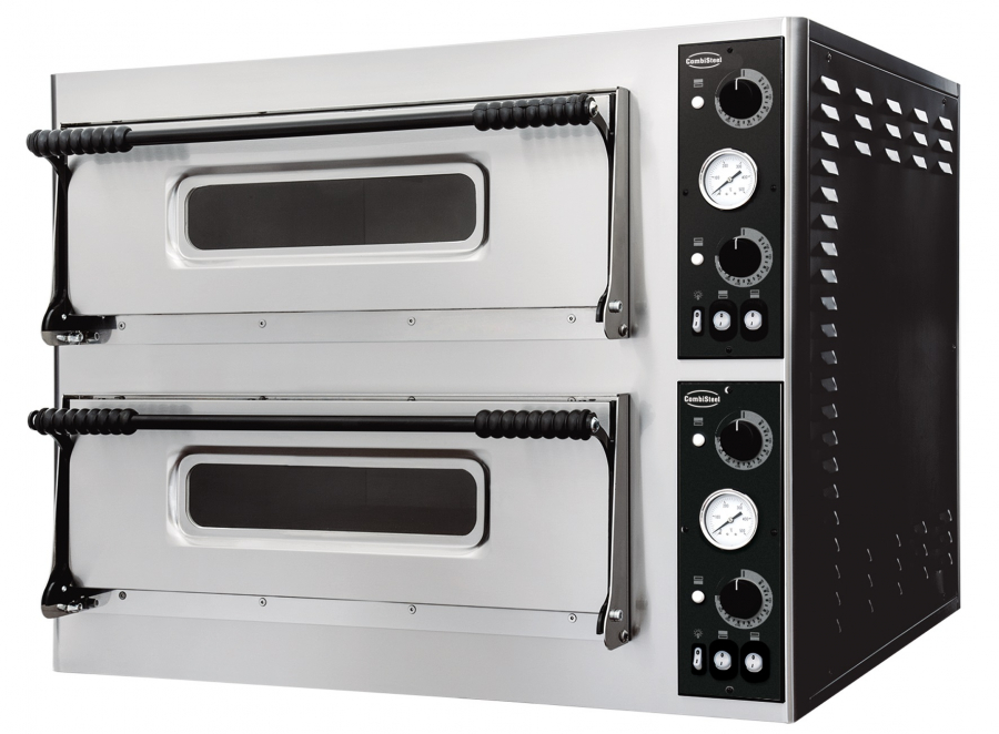Dubbele pizzaovens 2 x 6