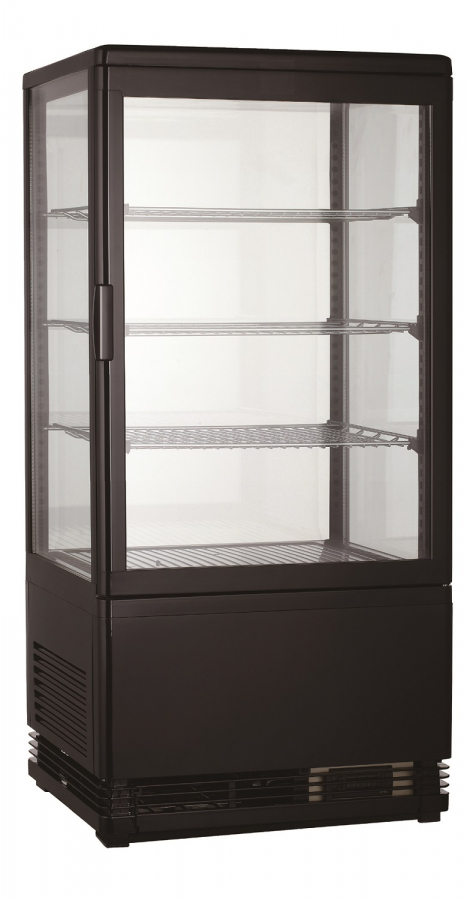 Kühlvitrine 78L Schwarz Kühlvitrine 78L Schwarz